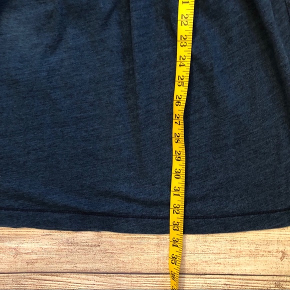 LOFT 0P Blue Dress - Picture 4 of 7